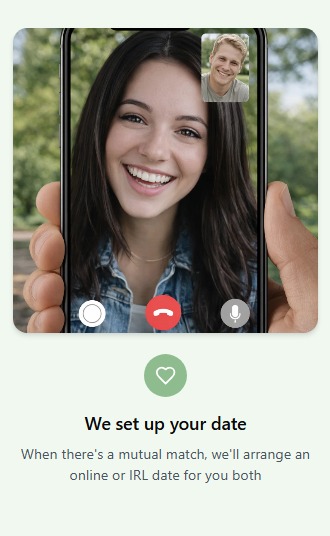 Step 3: We set up your date